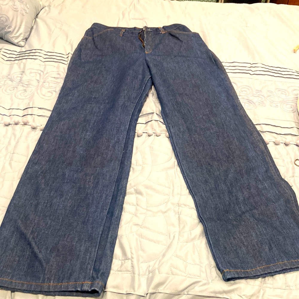 Vintage 1970’s Sears Jeans— mint condition VTG size 16.